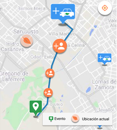 Mapaconparadas